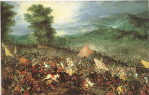 BRUEGEL, Pieter the Elder The Battle of Issus (mk05)